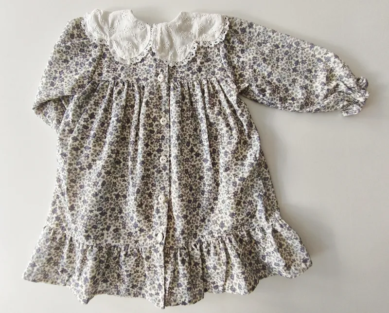 Vestido manga larga. luciana. talle: 2.