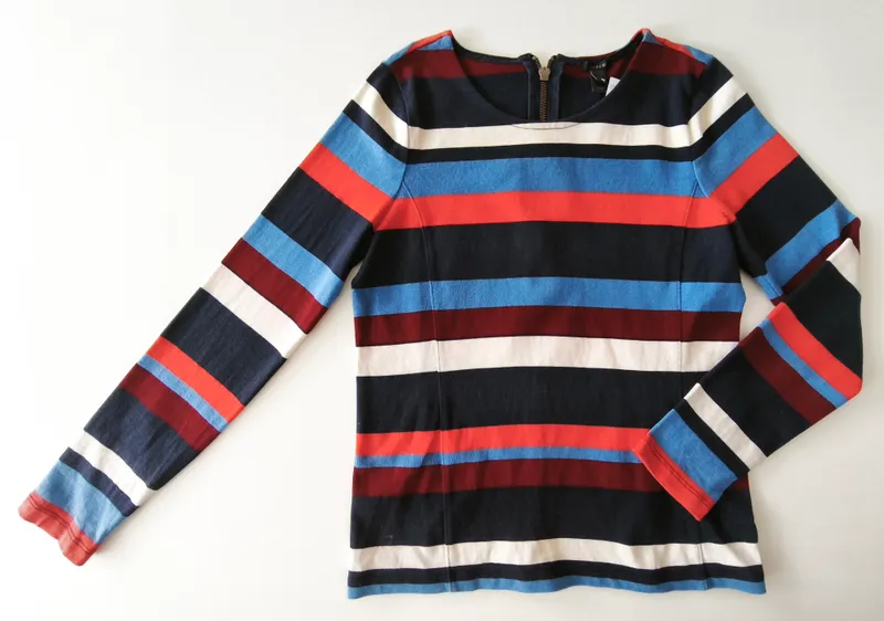 Remera manga larga. j.crew. talle: 12 - 14.