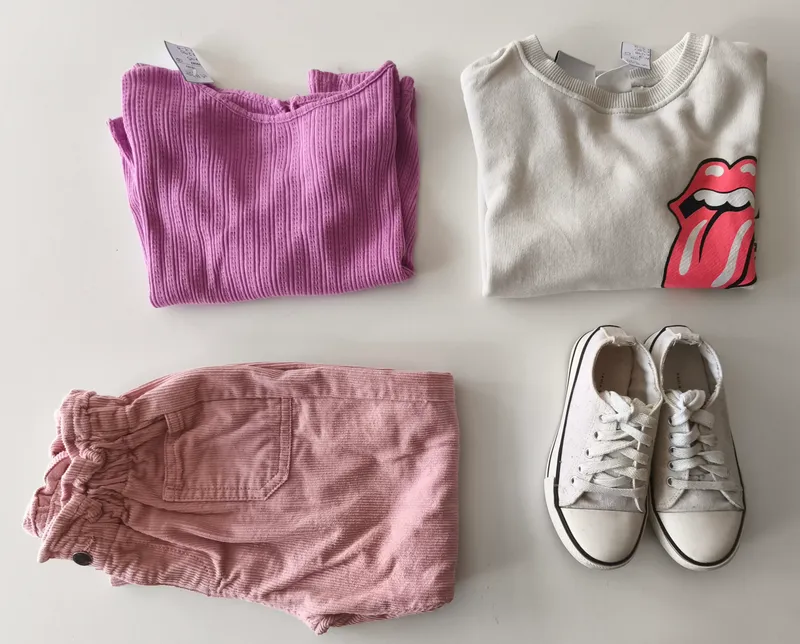 Total look niña. talle: 3 - 4.