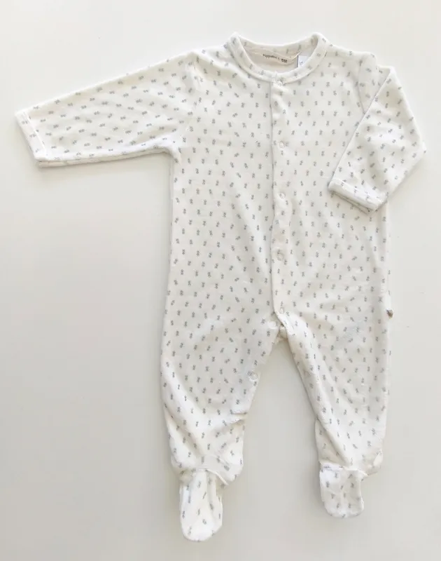 Pijama enterito. pappolino. talle: 6 meses.