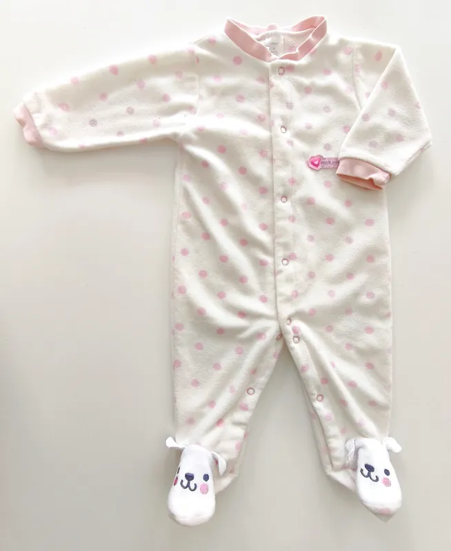 Pijama enterito. carter's. talle: 6 meses.