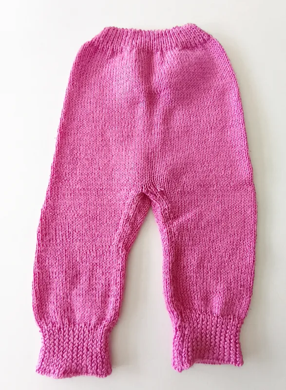 Conjunto tejido. talle: 12 - 18 meses.