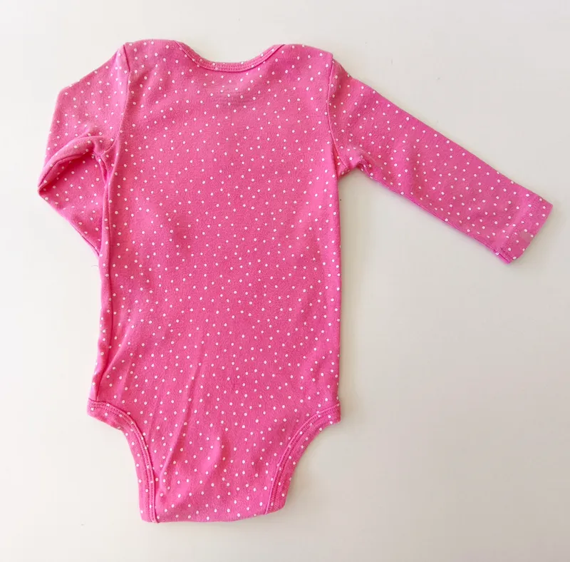 Body manga larga. carter's. talle: 9 meses.