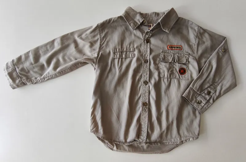 Camisa manga larga. faded glory. talle: 4.