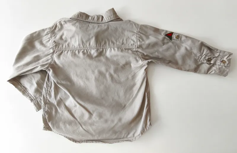 Camisa manga larga. faded glory. talle: 4.