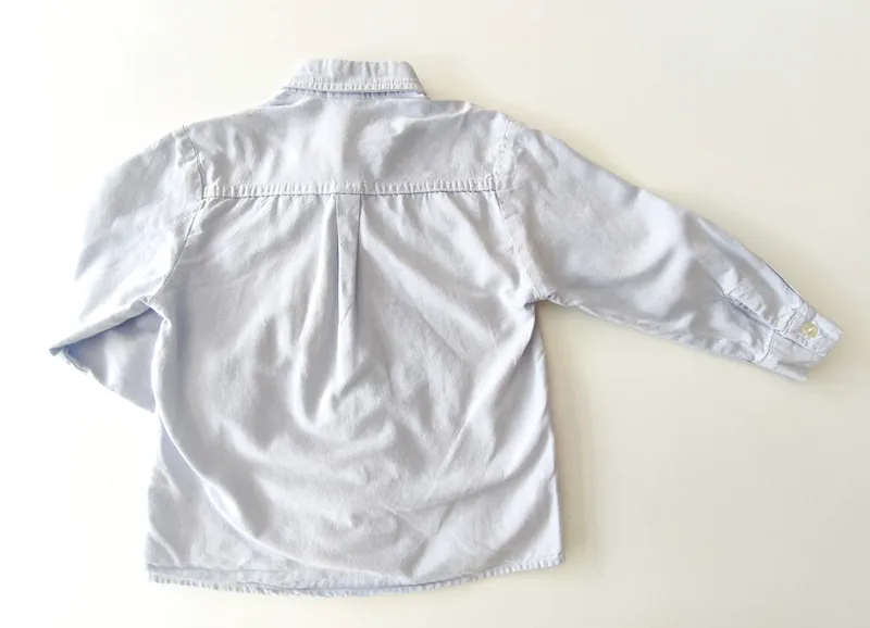Camisa manga larga. trigo fresco. talle: 4.
