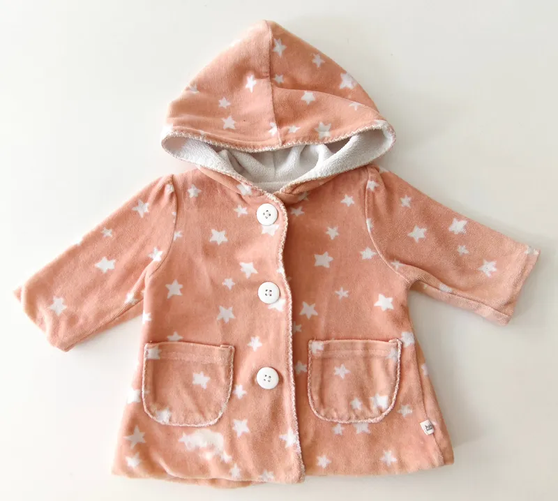 Campera. teddy boom. talle: 0 - 3 meses.