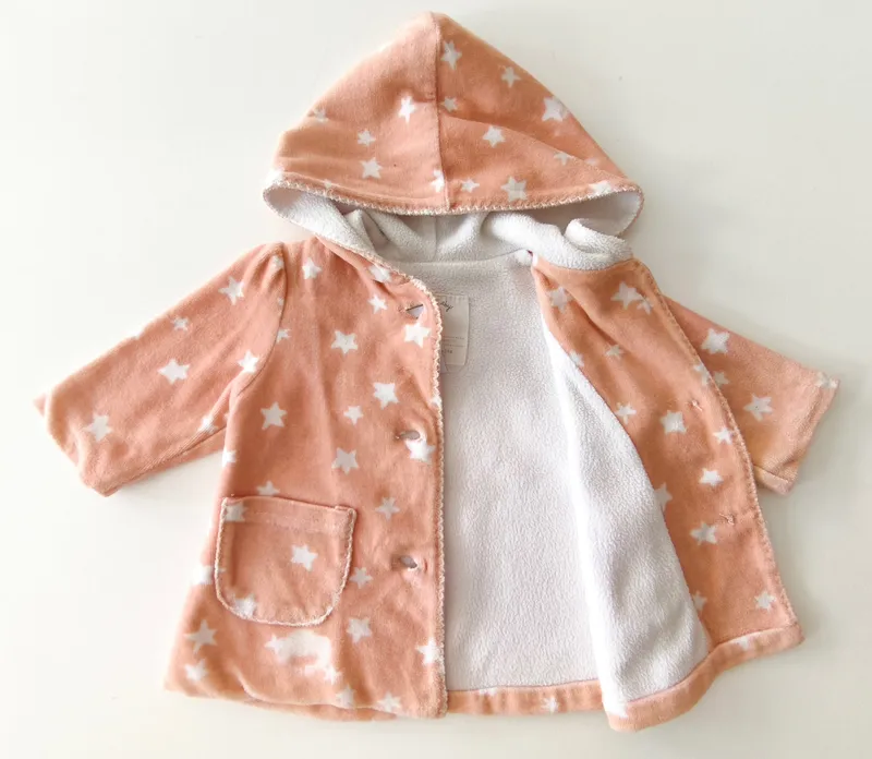 Campera. teddy boom. talle: 0 - 3 meses.