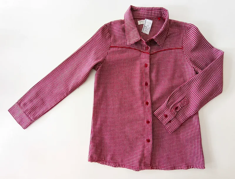Camisa manga larga. lolita. talle: 10.