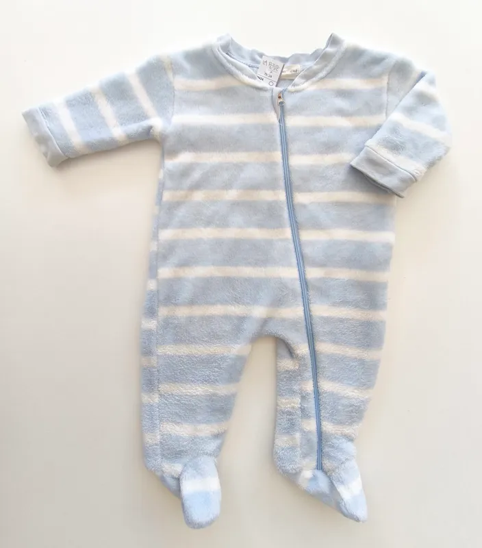 Pijama enterito. pappolino. talle: 0 - 3 meses.