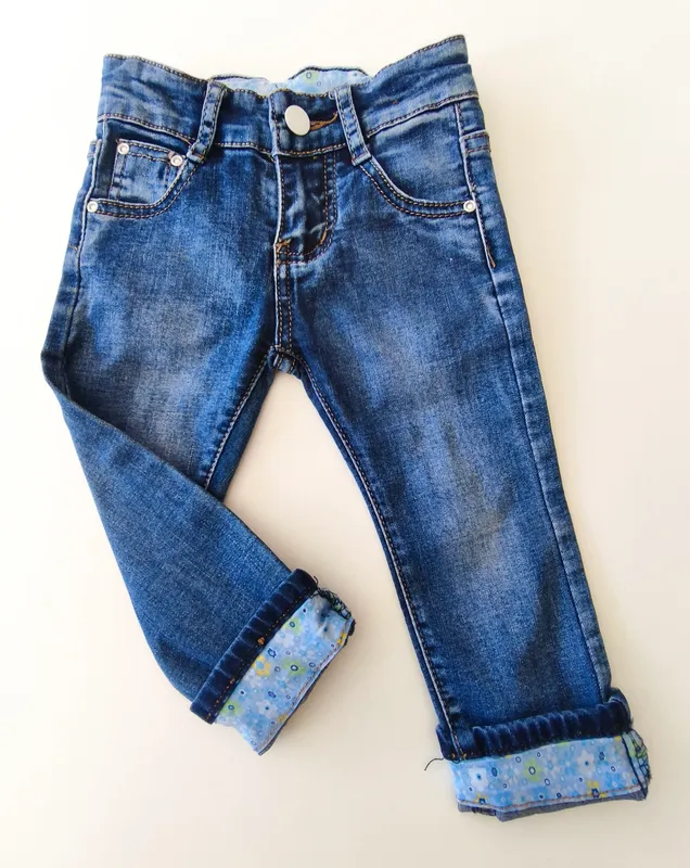 Jeans. thibe. talle: 12 - 18 meses.