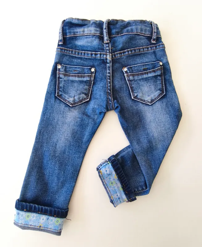 Jeans. thibe. talle: 12 - 18 meses.
