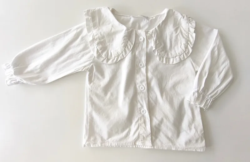Camisa manga larga. little collections. talle: 18 - 24 meses.