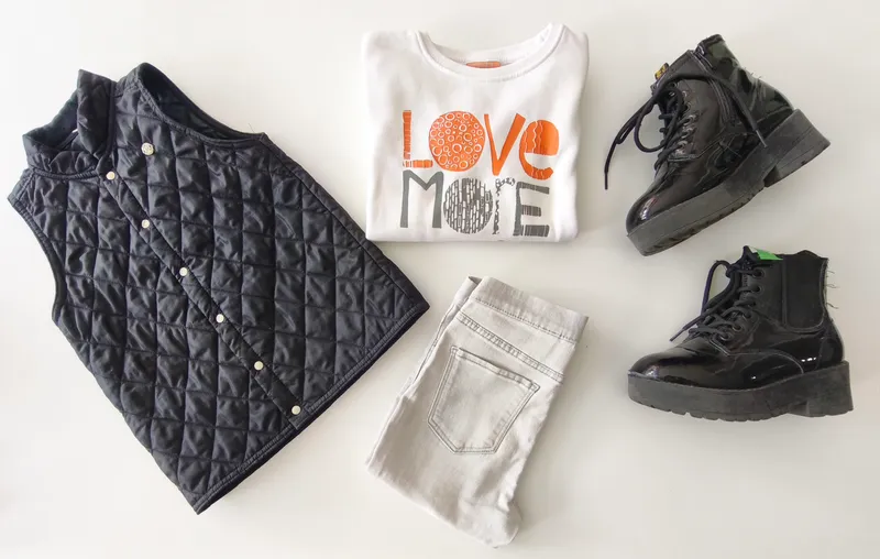 Pack look completo niña. talle: 8 - 9. 4 prendas