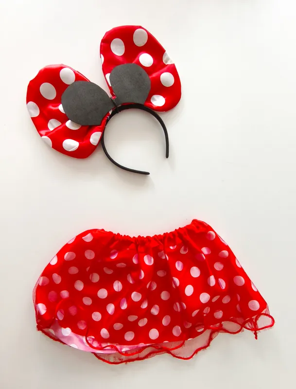 Disfraz de minnie. talle: 2 - 4.