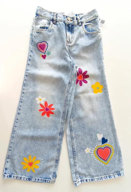 Jean. kids denim girls. talle: 9 - 10.