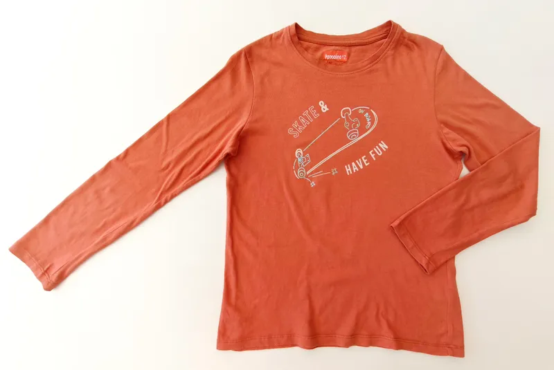 Remera manga larga. pappolino. talle: 12.