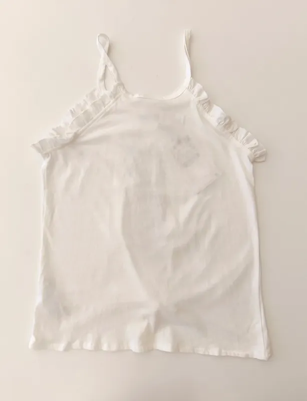 Blusa de tirantes. zara. talle: 9.