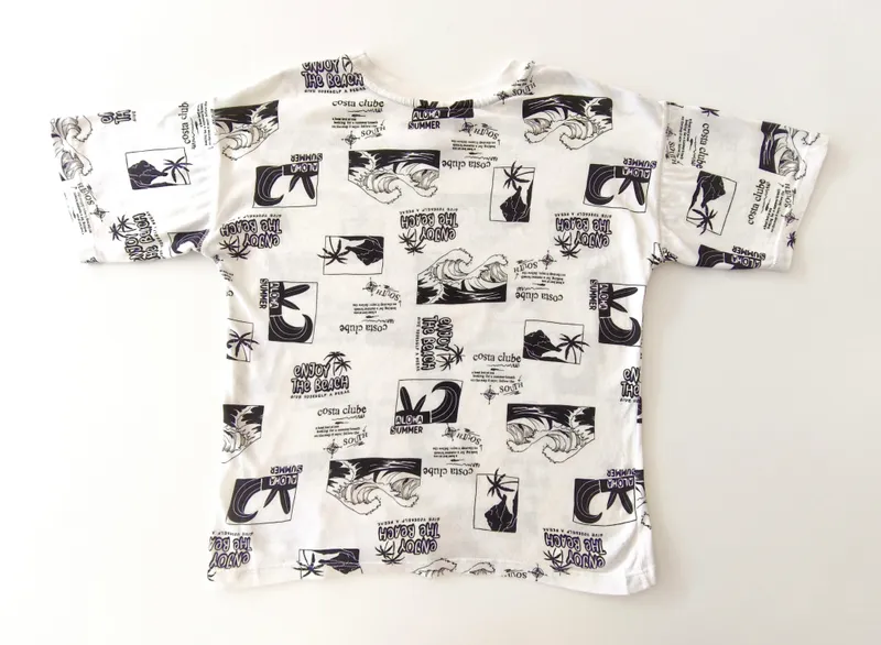 Remera manga corta. hering kids. talle: 8.