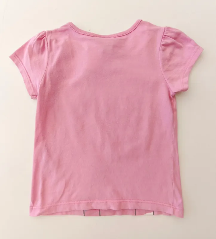Remera manga corta. brandili. talle: 12 - 18 meses.
