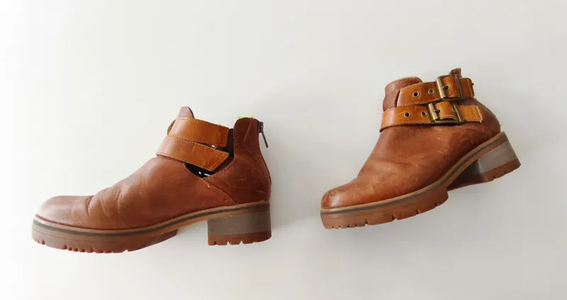 botas de cuero. Cat. Talle: 36.