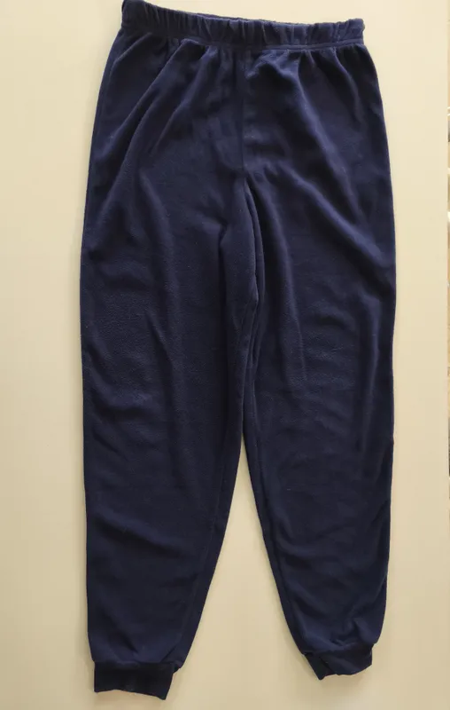Pantalón azul oscuro de polar. Talle 14. 
