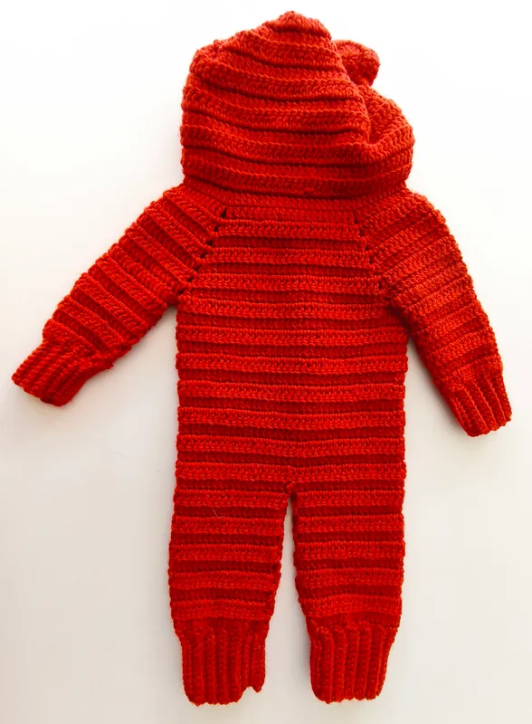 Atronauta de lana. Talle: 6-9M. 