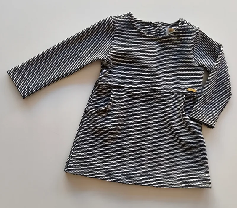 Vestido de fiesta. Up baby. Talle: 6-9M.