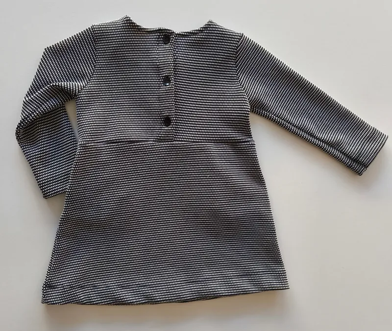 Vestido de fiesta. Up baby. Talle: 6-9M.