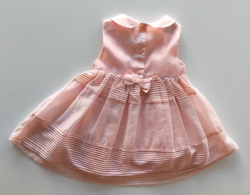 Vestido de fiesta. Baby Club. Talle: 12M.