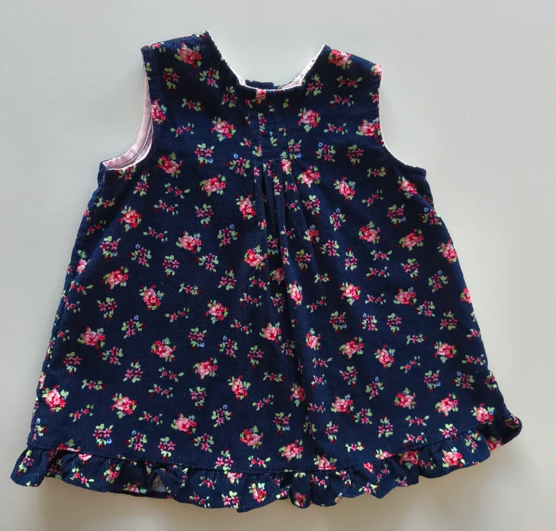Vestido de pana.  Cocomiel. Talle: 3-6M.