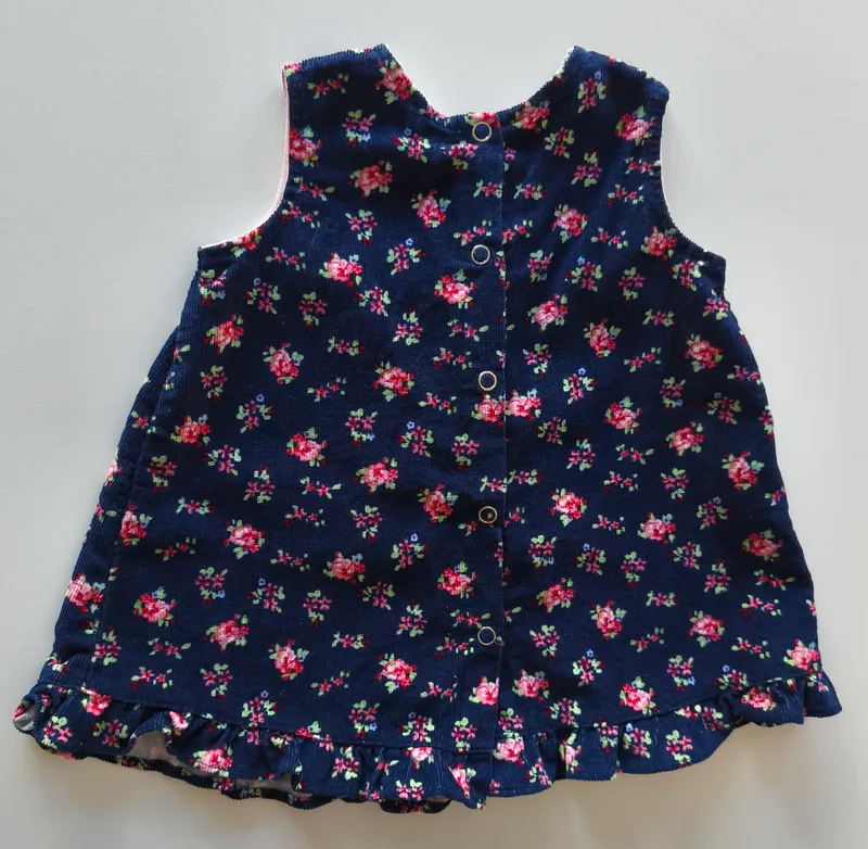 Vestido de pana.  Cocomiel. Talle: 3-6M.