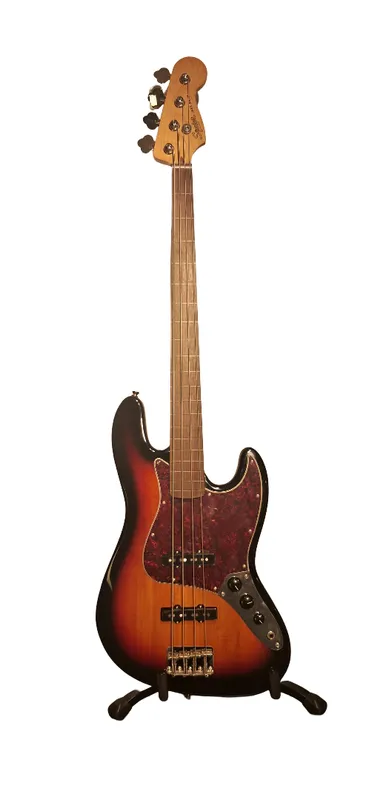 Bajo squier classic vibe jazz bass fretless