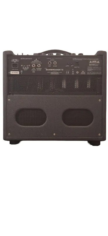 Amplificador de guitarra fender bassbreaker valvular 15w