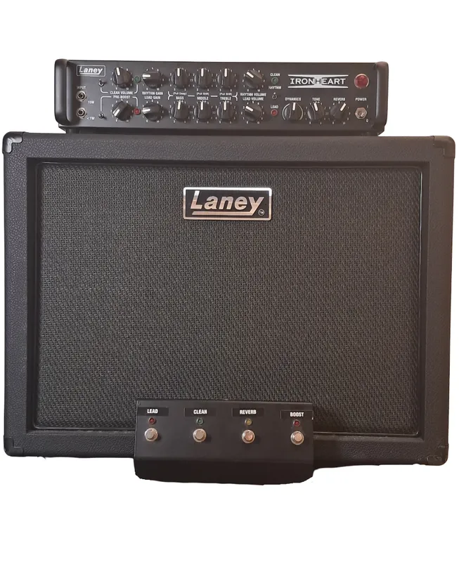 Combo Laney Ironheart IRT Studio + Cab GS112IE