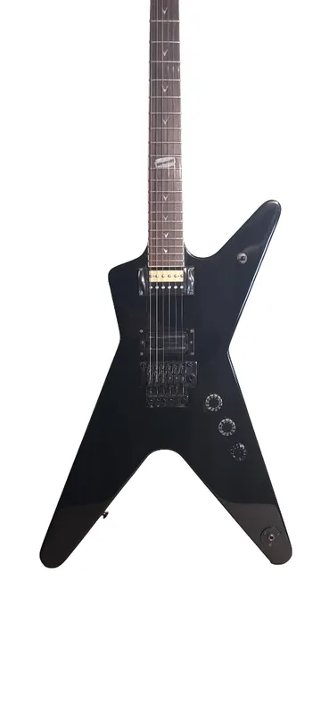 Guitarra electrica dean dime shadow con estuche