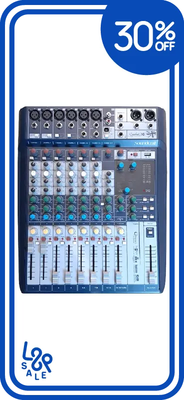 Consola soundcraft signature 10