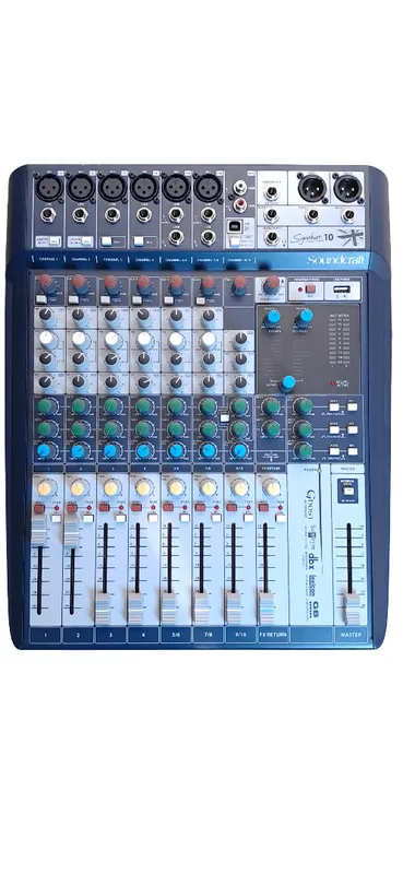 Consola soundcraft signature 10