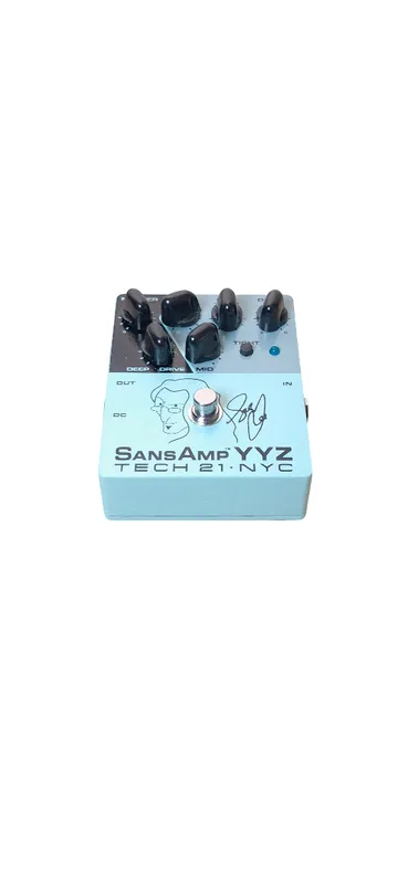 Pedal overdrive bajo sansamp yyz - geddy lee