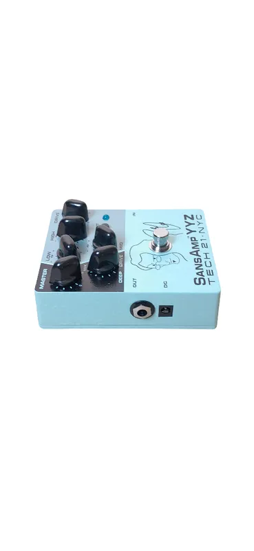 Pedal overdrive bajo sansamp yyz - geddy lee