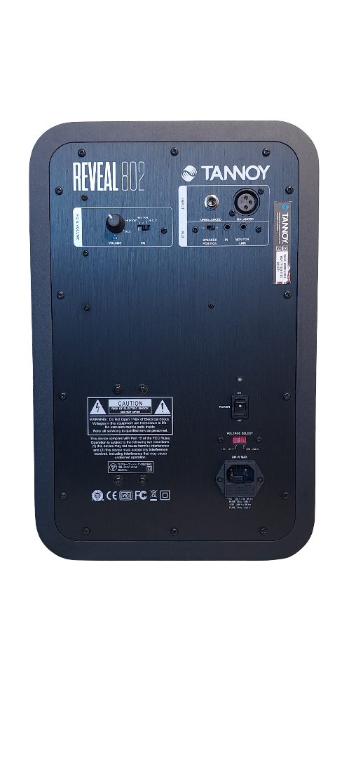 Monitores tannoy reveal 802 par