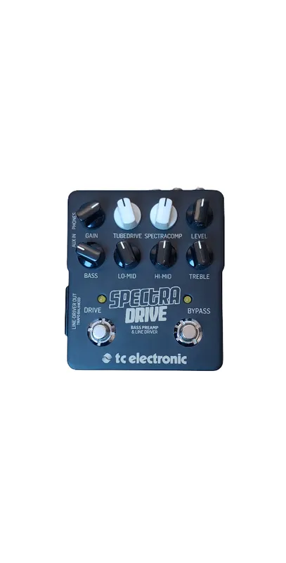 Preamp de bajo tc electronic spectra drive