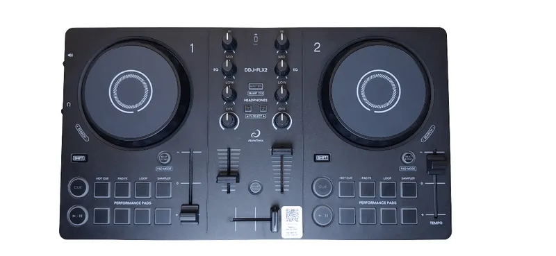 Controlador dj alphatheta ddj-flx2