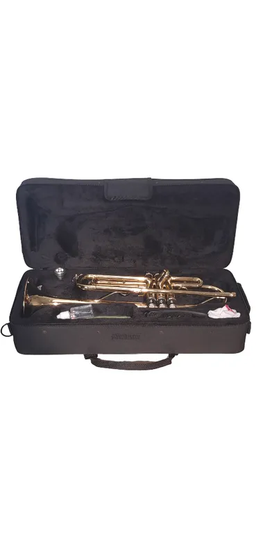 Trompeta lincoln con estuche