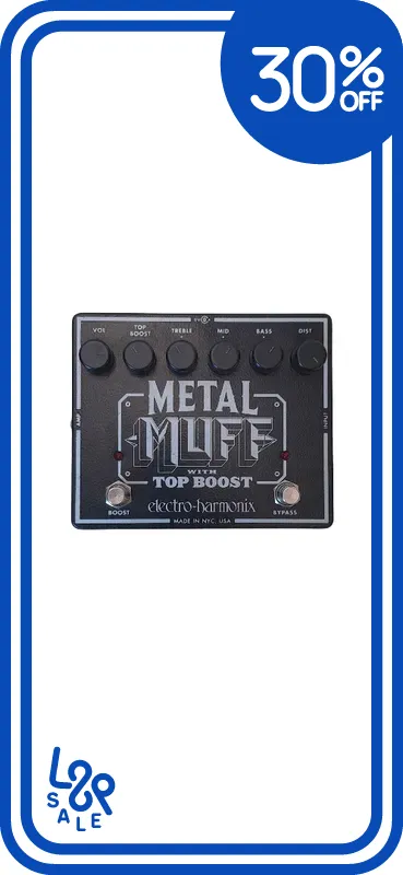 Pedal Electro Harmonix Metal Muff