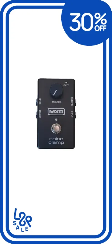 Pedal noise clamp mxr