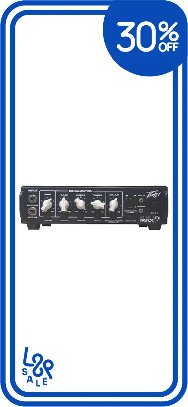 Cabezal bajo peavey mini max 500w