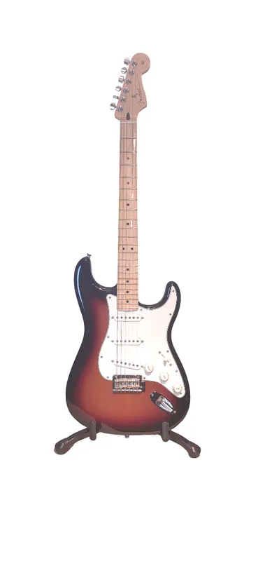 Guitarra electrica fender player stratocaster con funda