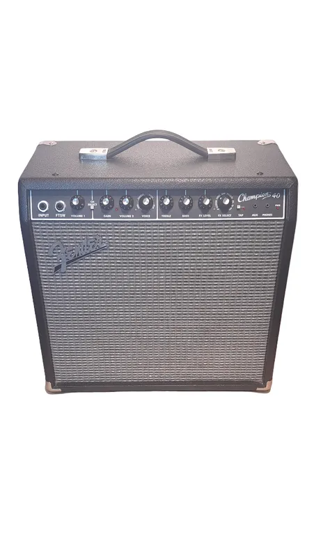 Amplificador guitarra fender champion 40