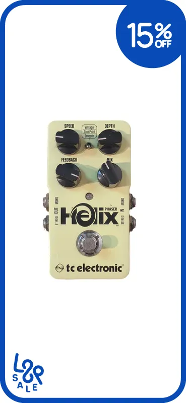 Pedal phaser tc electronic helix